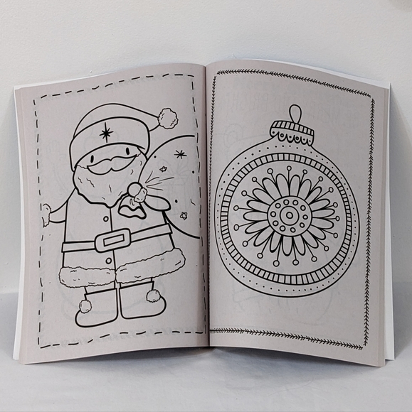 Happy Holidays Christmas Coloring and Activities Book, New, 128 Pages - Picture 4 of 6